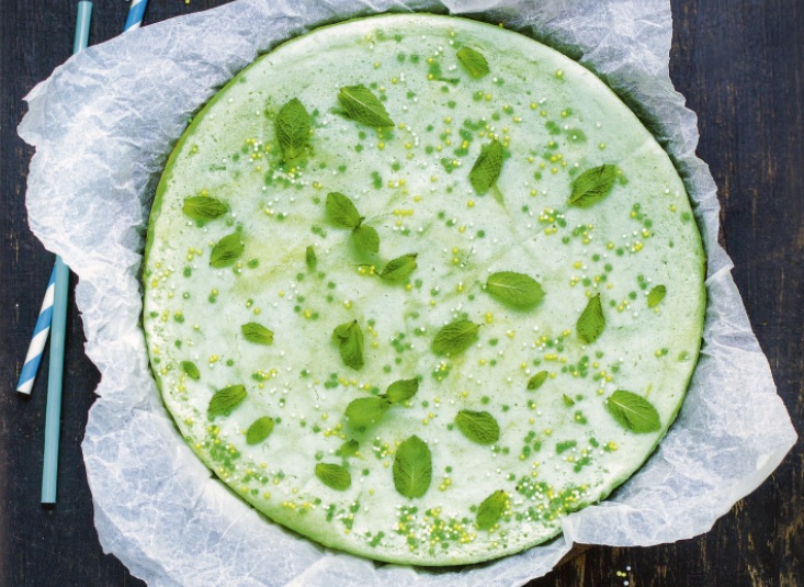 #RecetasLarousse Cheesecake de menta y limón