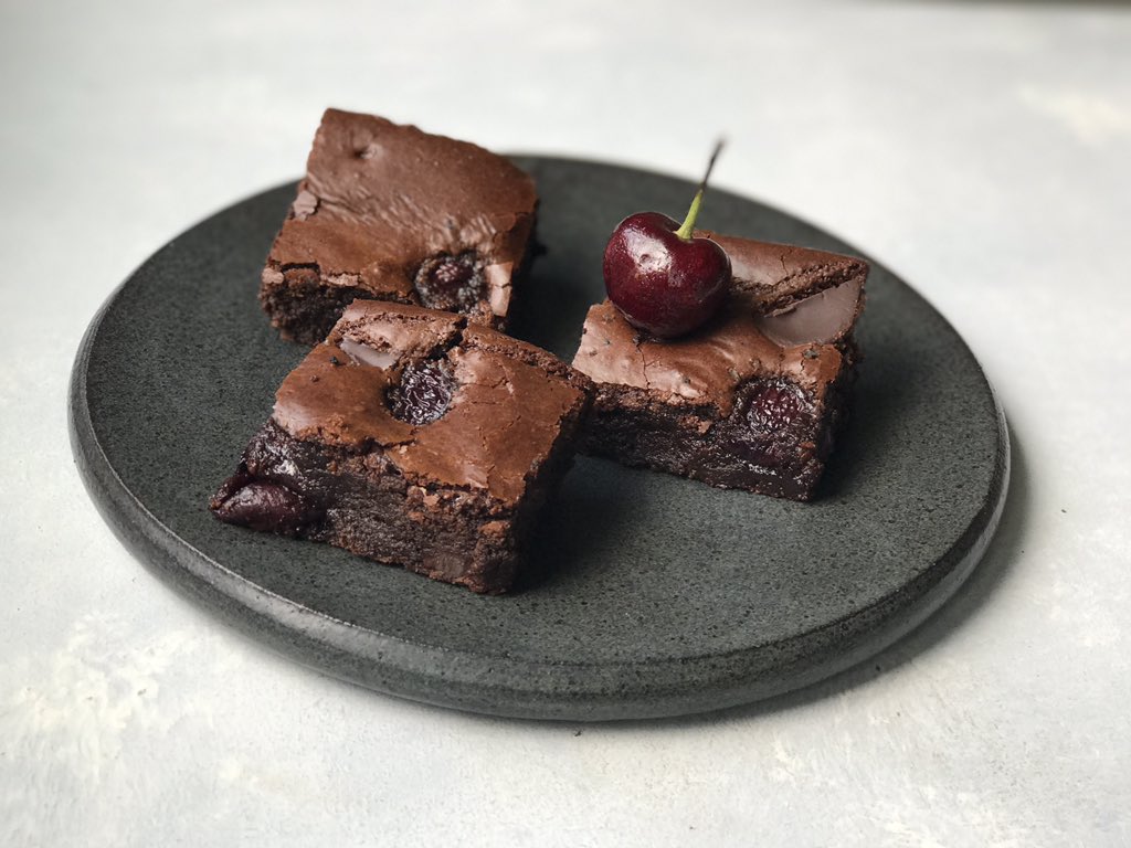 Brownies sin lácteos, sin cereales y sin azúcar refinada. ¡sí señor!