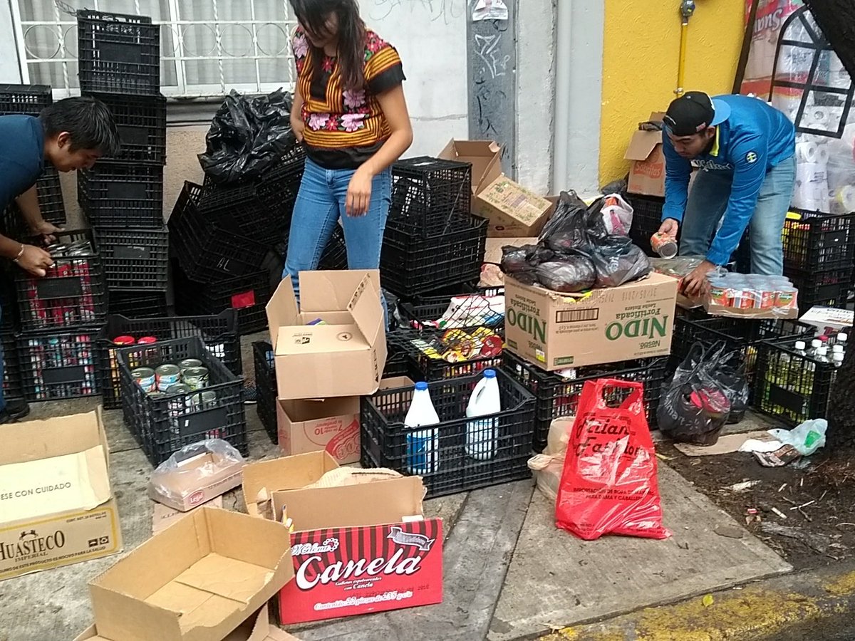 Siete restaurantes que funcionan como centros de acopio para Oaxaca y Chiapas