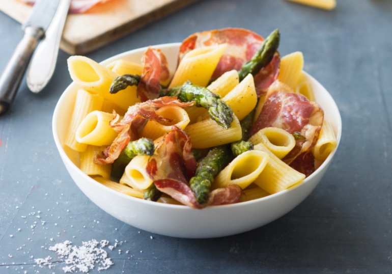 Receta de pasta penne primavera para hacer en menos de media hora