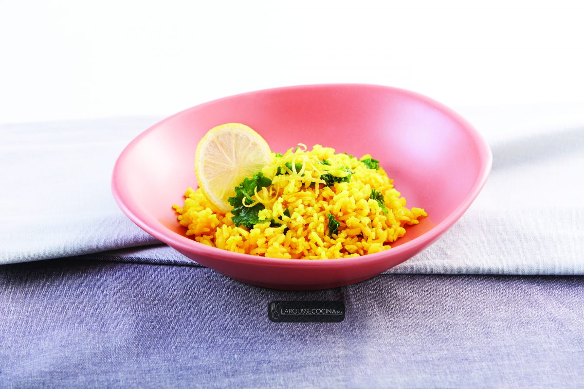 Receta de arroz con cúrcuma y jengibre para el sistema inmunológico