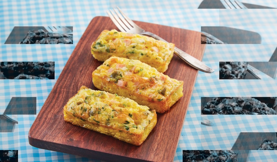 Para desayunar, esta receta de panecillos de huevo con pavo y jalapeño