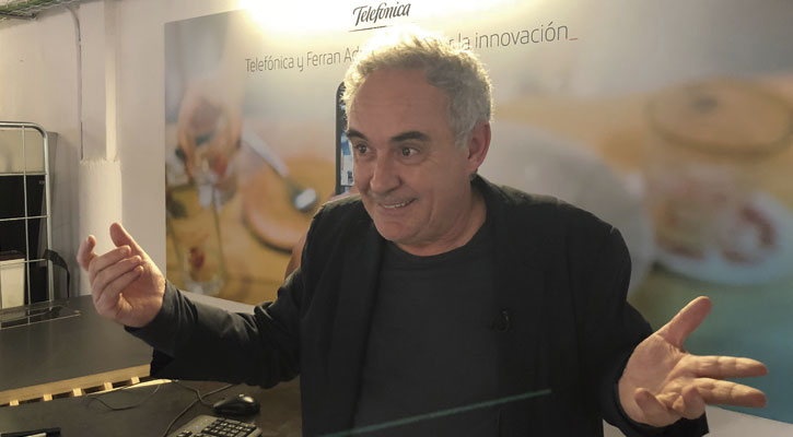 Ferran Adrià: no soy experto en cocina, soy experto en innovación