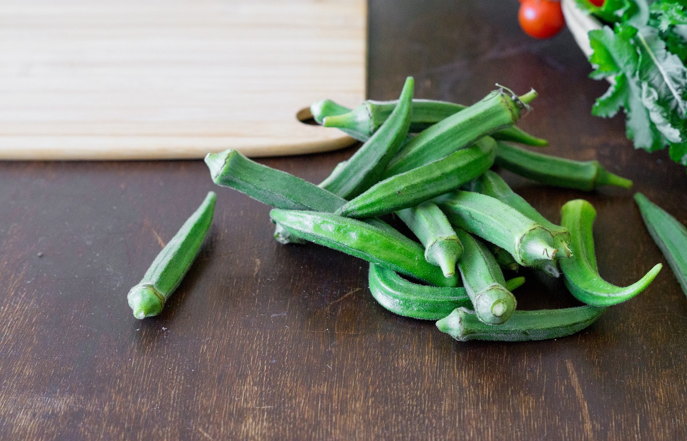 Parece chile pero en realidad ¡es una okra!
