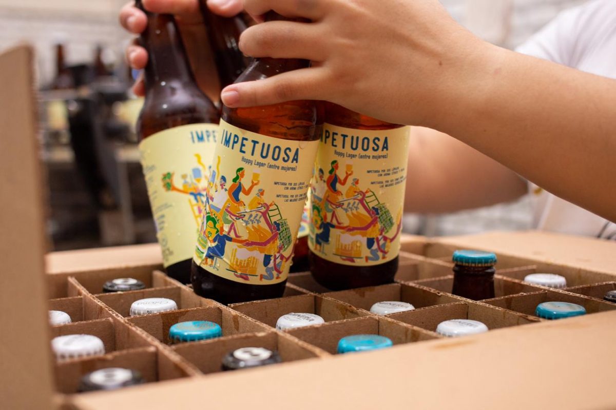 Impetuosa, la fuerza y unión de mujeres en una cerveza