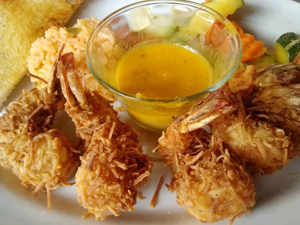 Receta de camarones empanizados con coco
