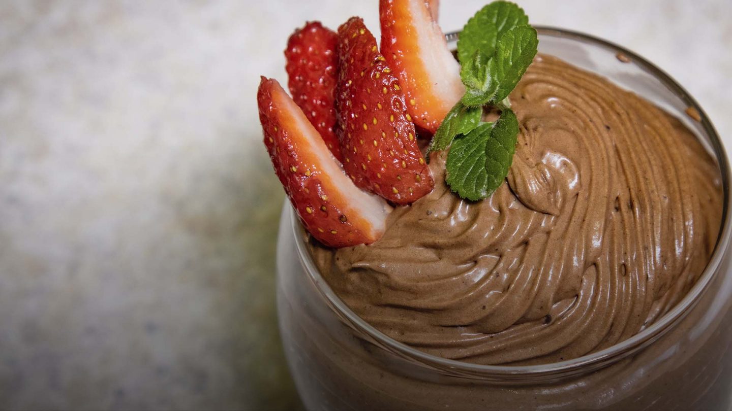 Receta de mousse de chocolate, intenso y cremoso
