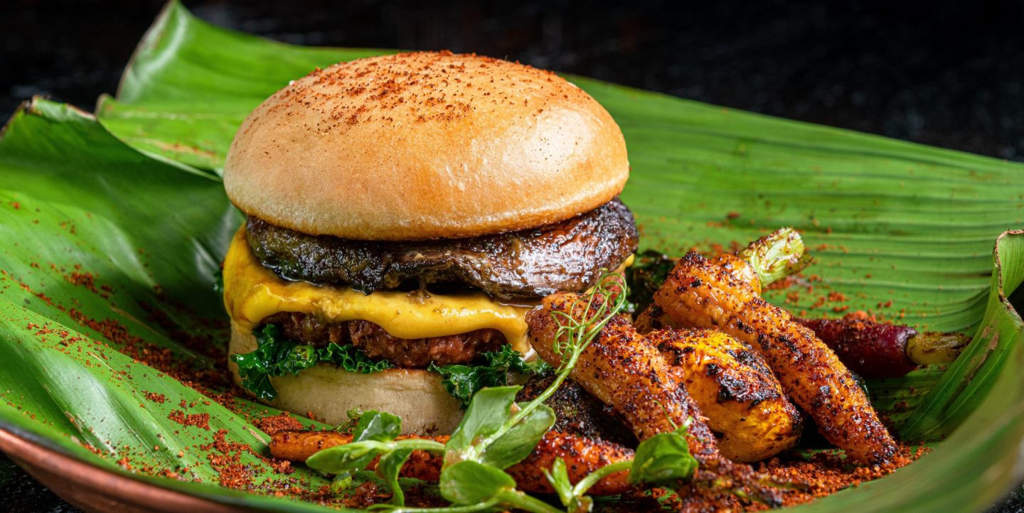 ¿De qué están hechas las hamburguesas veganas?