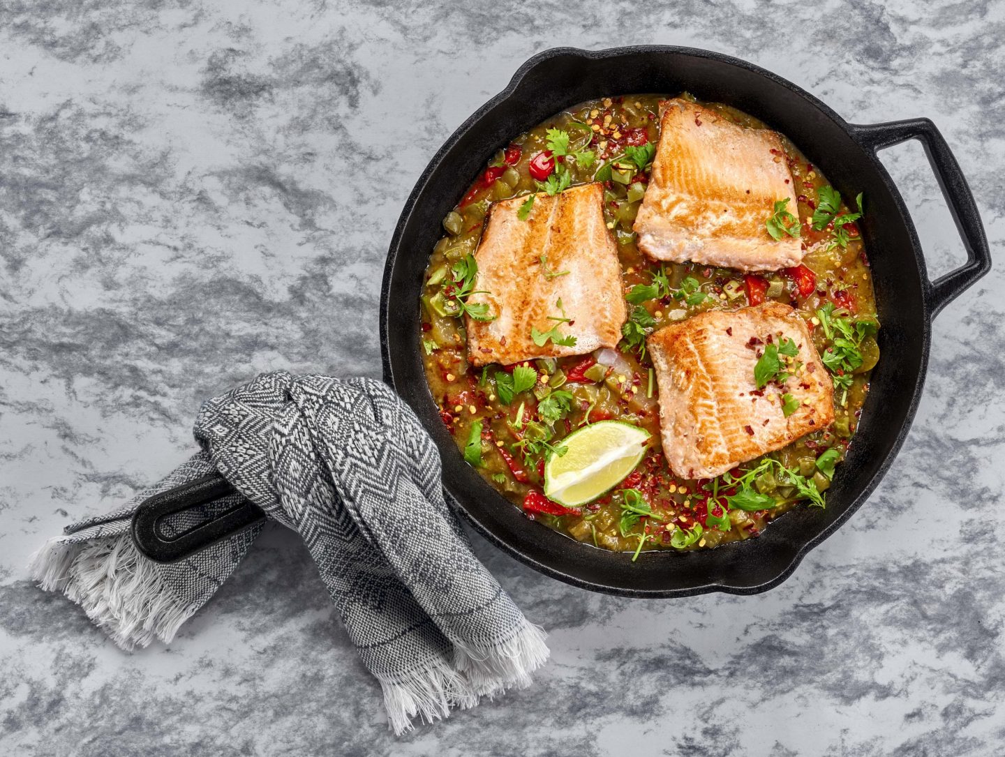 Receta de trucha al horno para disfrutar la Semana Santa