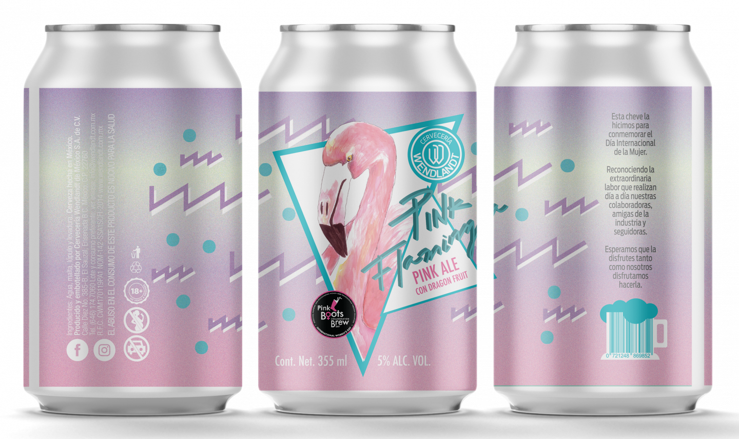 Pink Flaminga, la cerveza de Wendlandt para homenajear a las mujeres