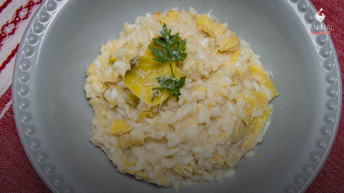 Receta de risotto con mascarpone y alcachofas ¡Delicioso!