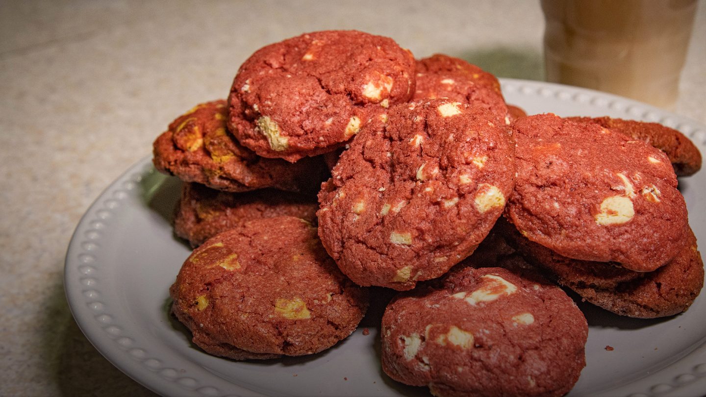 Receta para hacer galletas red velvet ¡deliciosas!