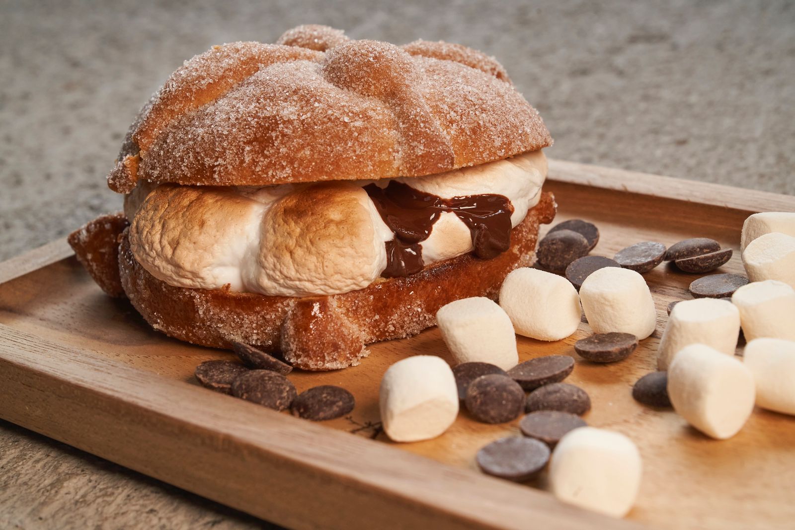 pan de muerto relleno donde