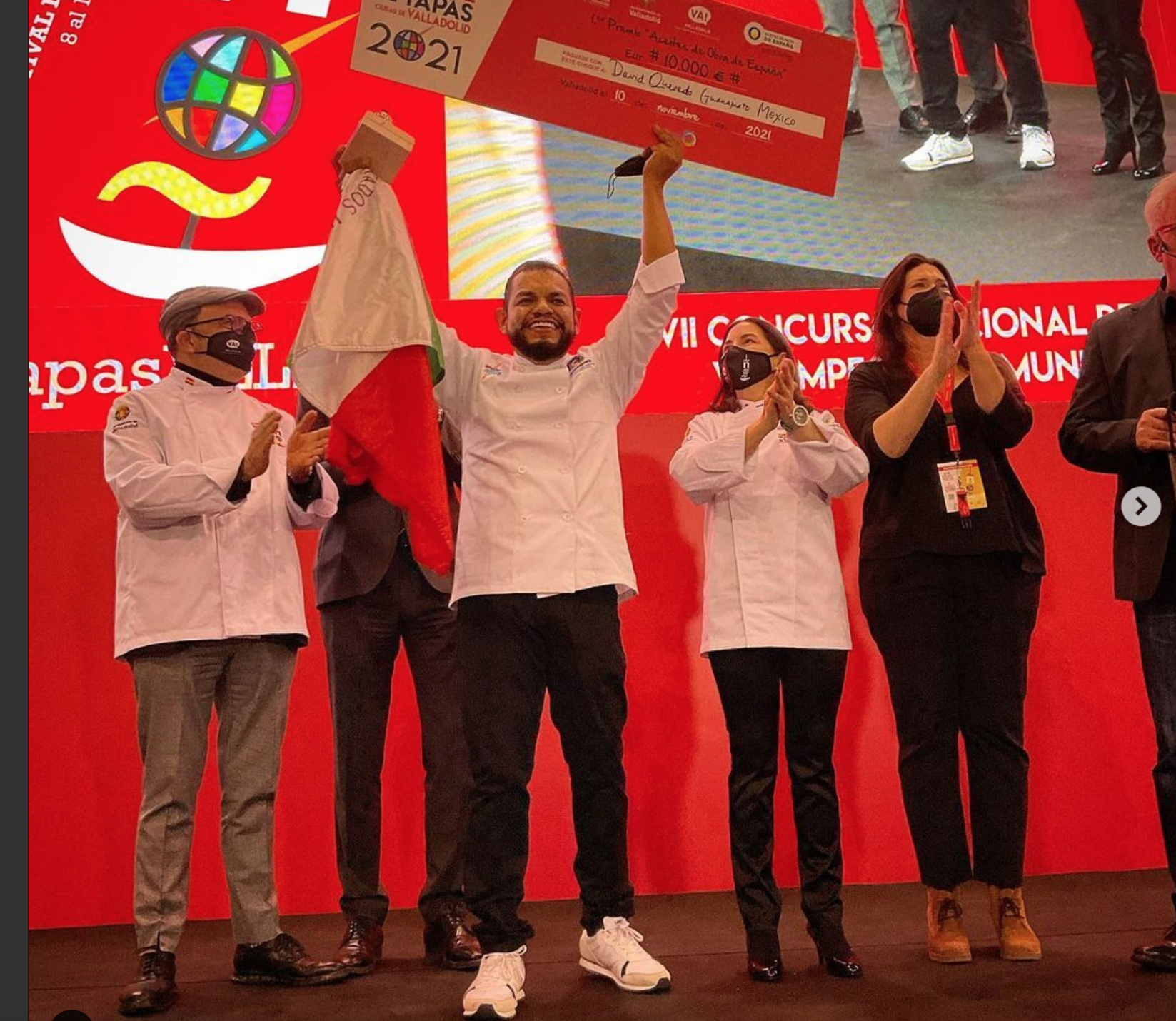 David Quevedo Concurso Mundial de Tapas