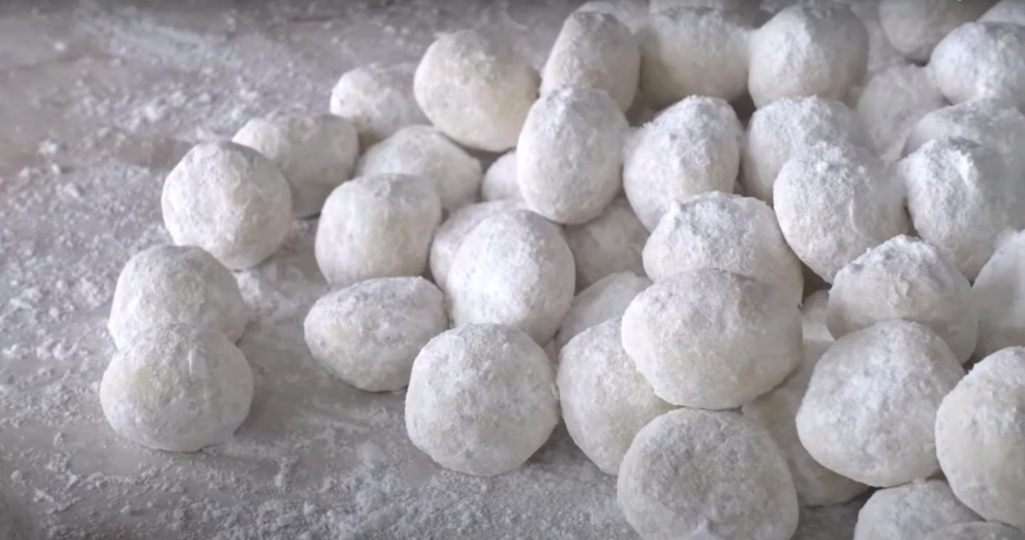 receta besitos de nuez