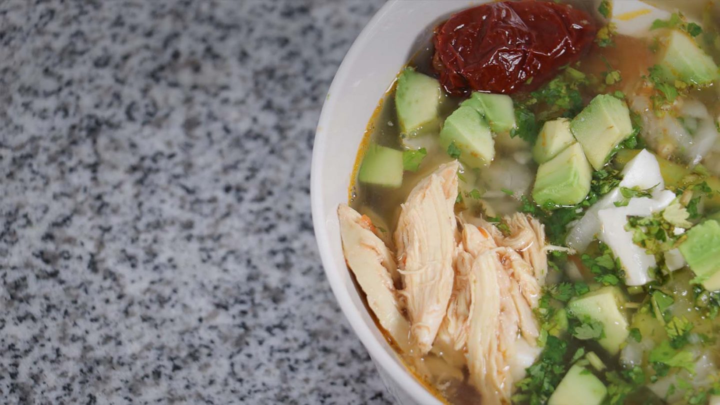 receta caldo tlalpeño