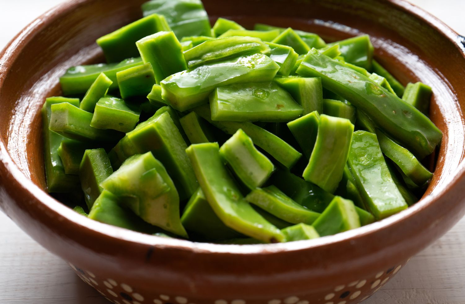 cómo quitarle la baba a los nopales