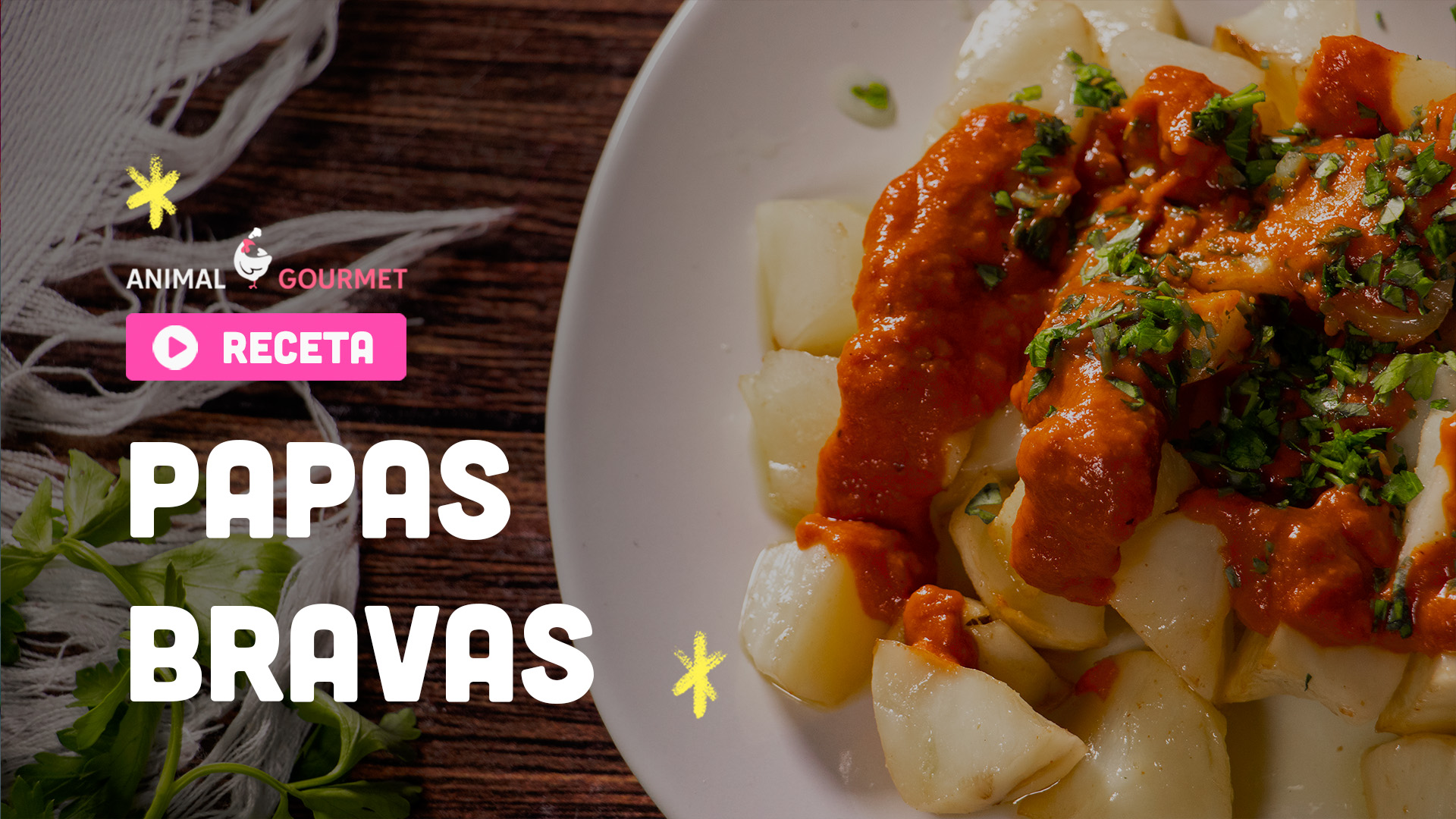 Cómo hacer papas bravas