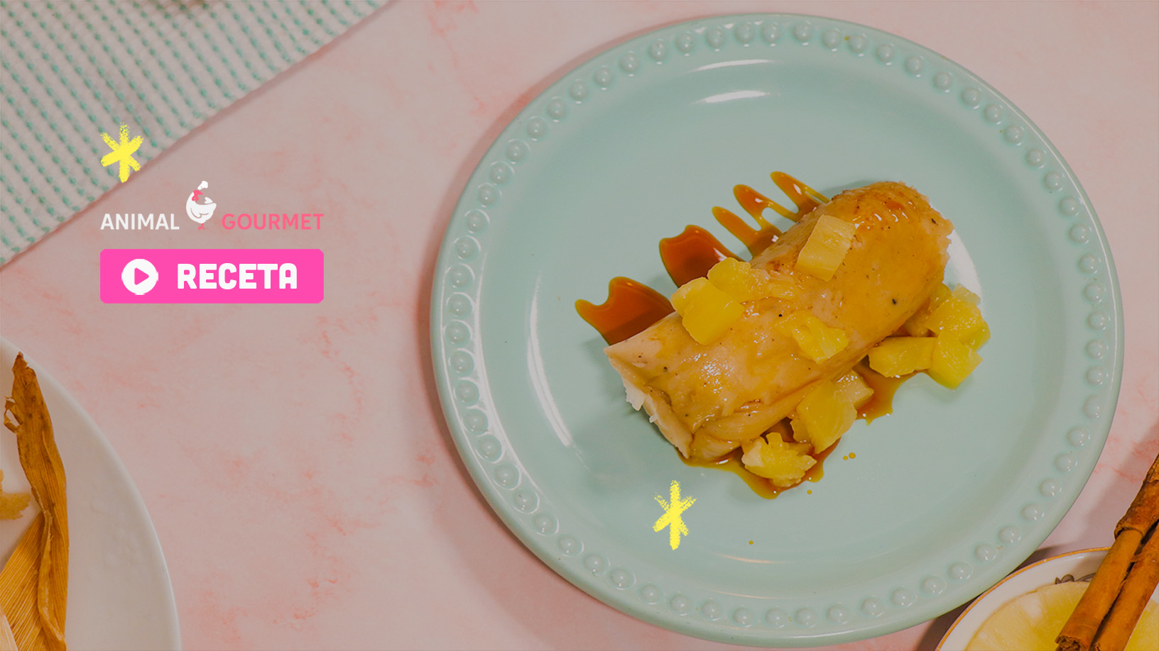 Receta de tamales de piña