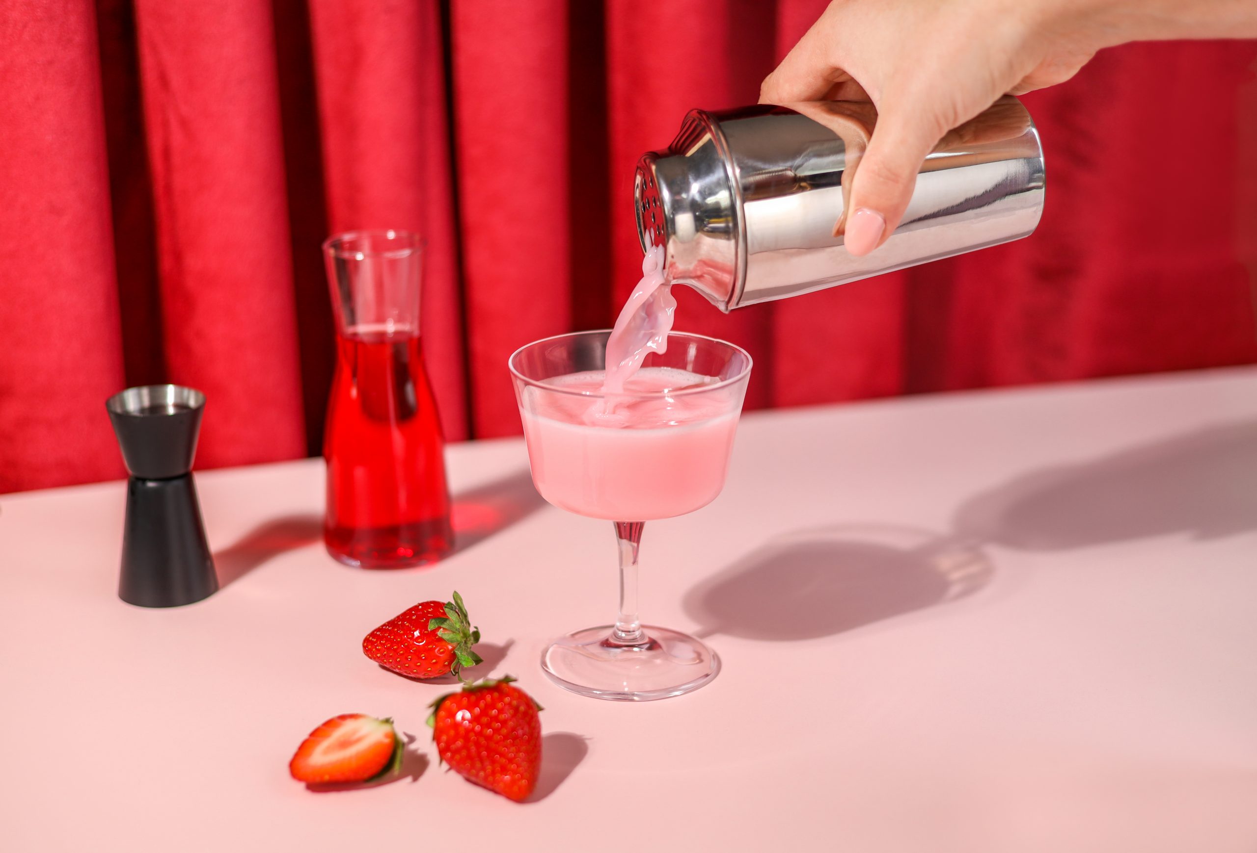 Medias de seda receta coctel