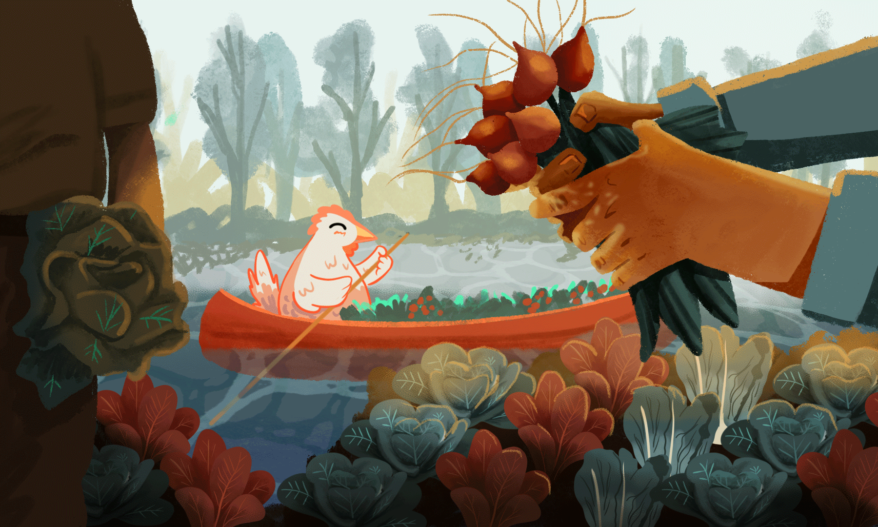 Arca Tierra: agricultura regenerativa y comida del corazón de la tierra