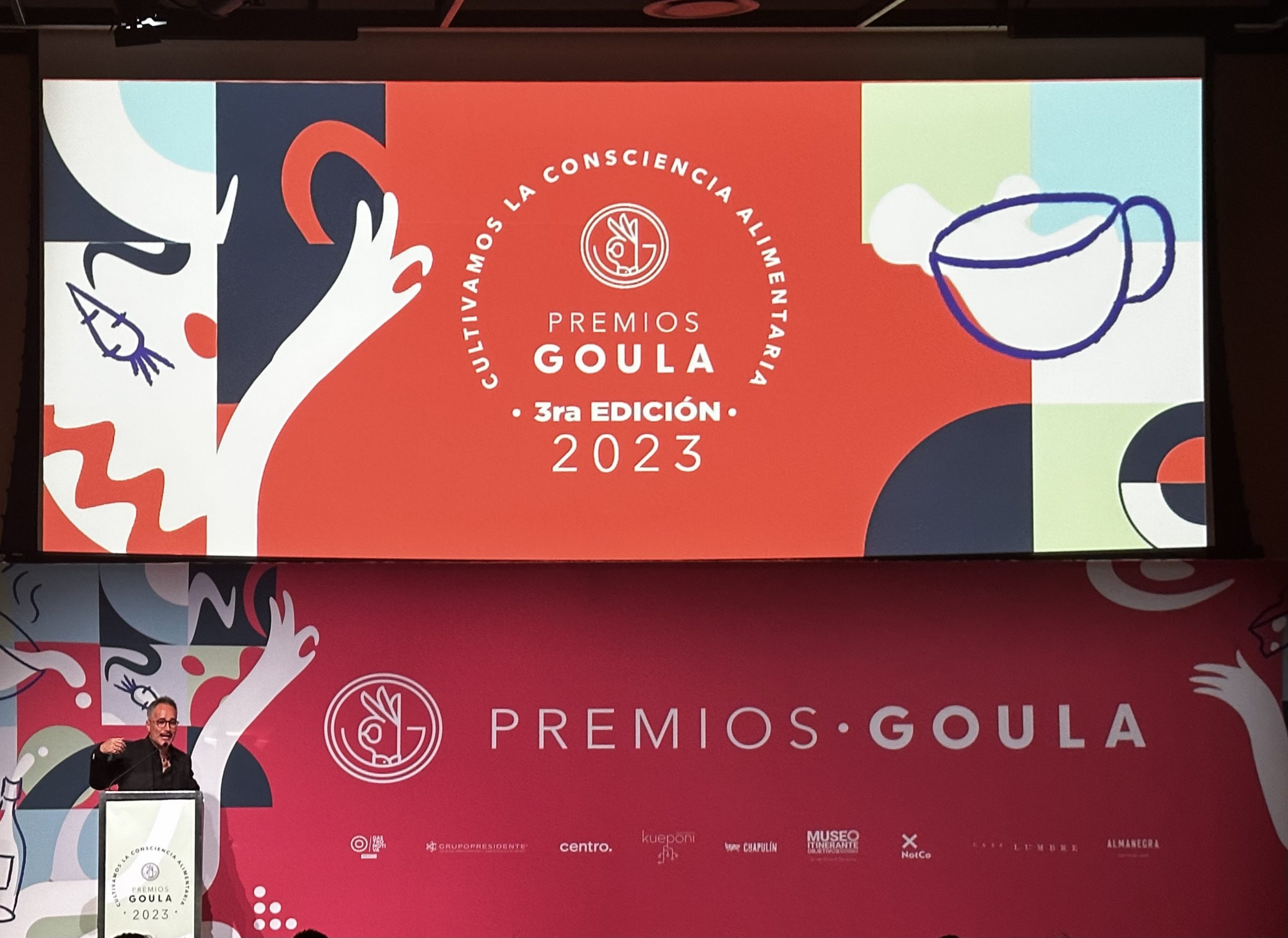Premiación Premios Goula 2023 consciencia alimentaria