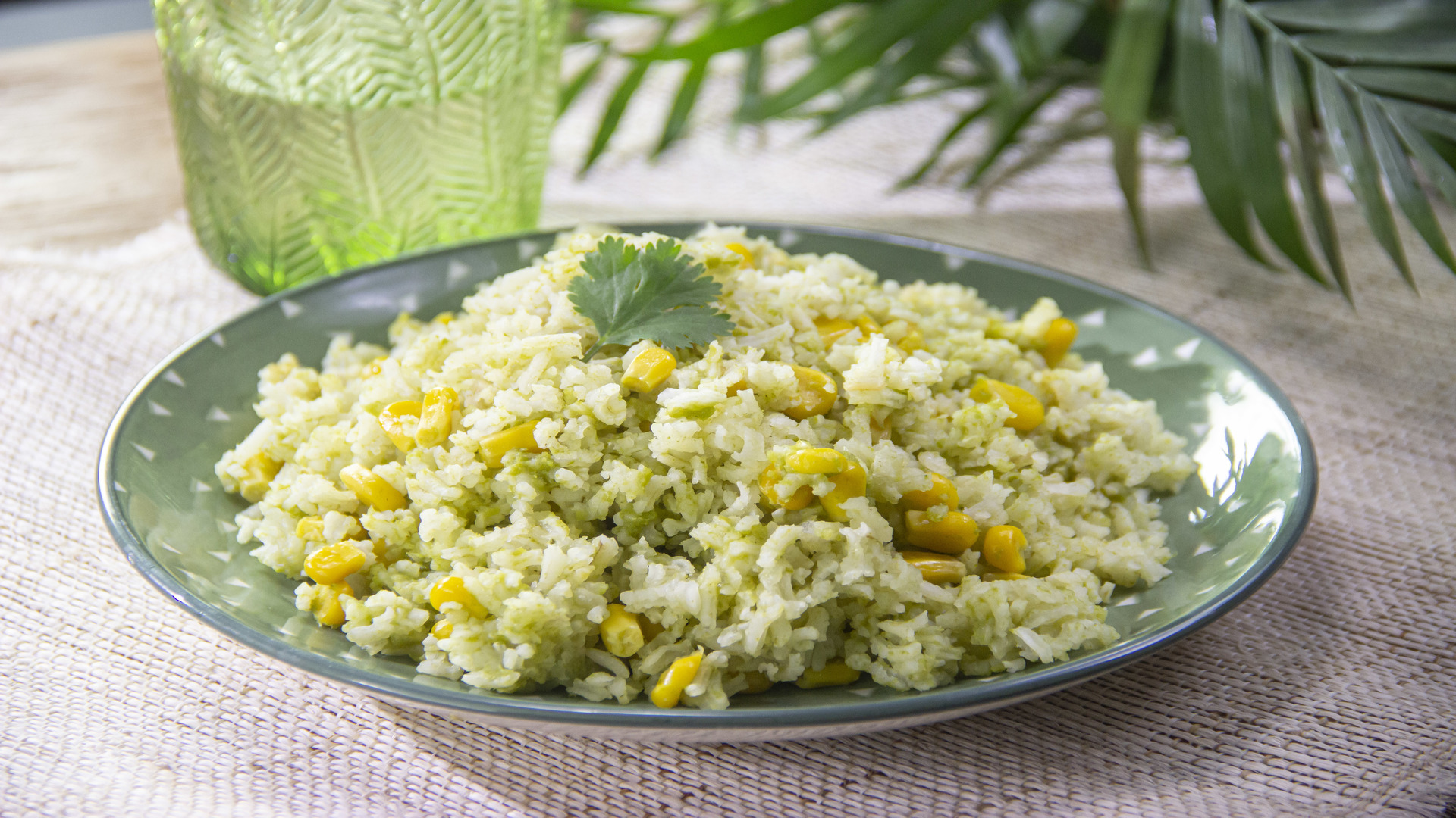 Cómo hacer arroz poblano cremoso