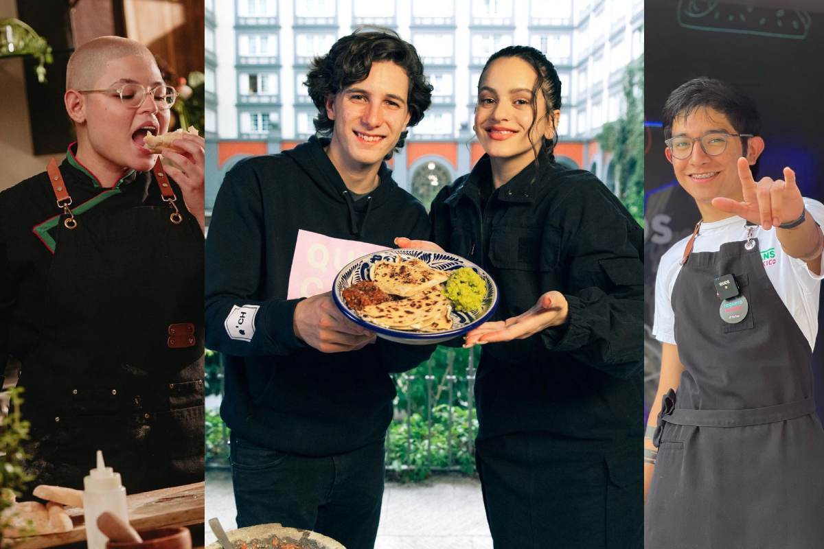 La nueva generación de chefs de TikTok: Eva Quintanilla, Isaías Espinoza y Roberto Morales