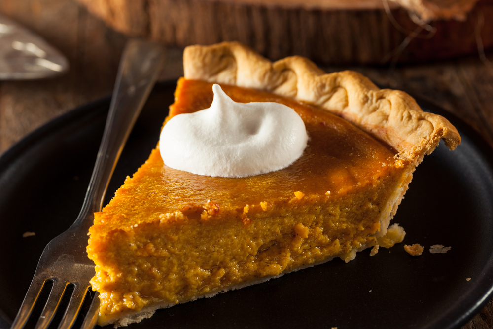 Pumpkin pie o pay de calabaza sin horno y con una base crujiente