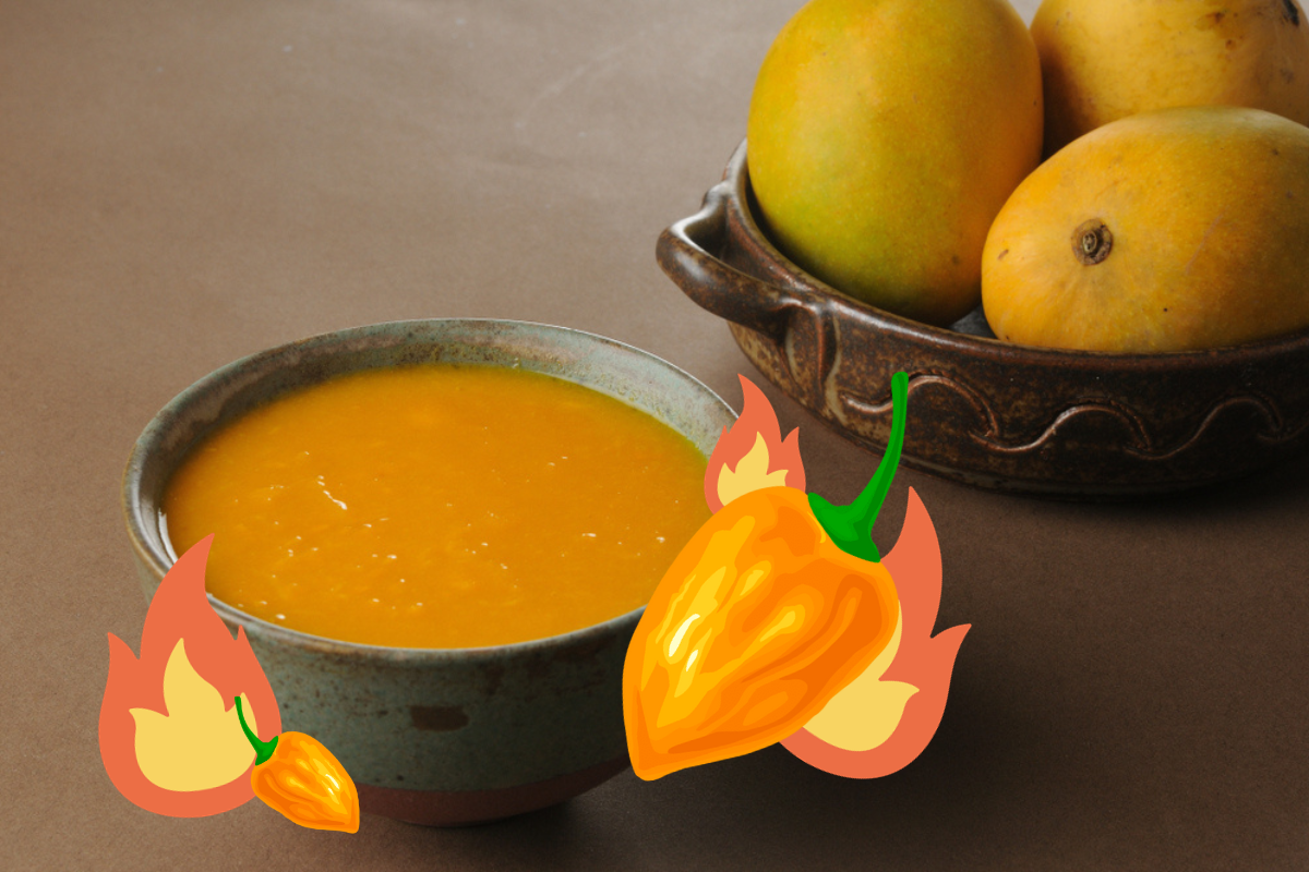 Cómo hacer salsa mango-habanero para boneless, alitas, tacos y más