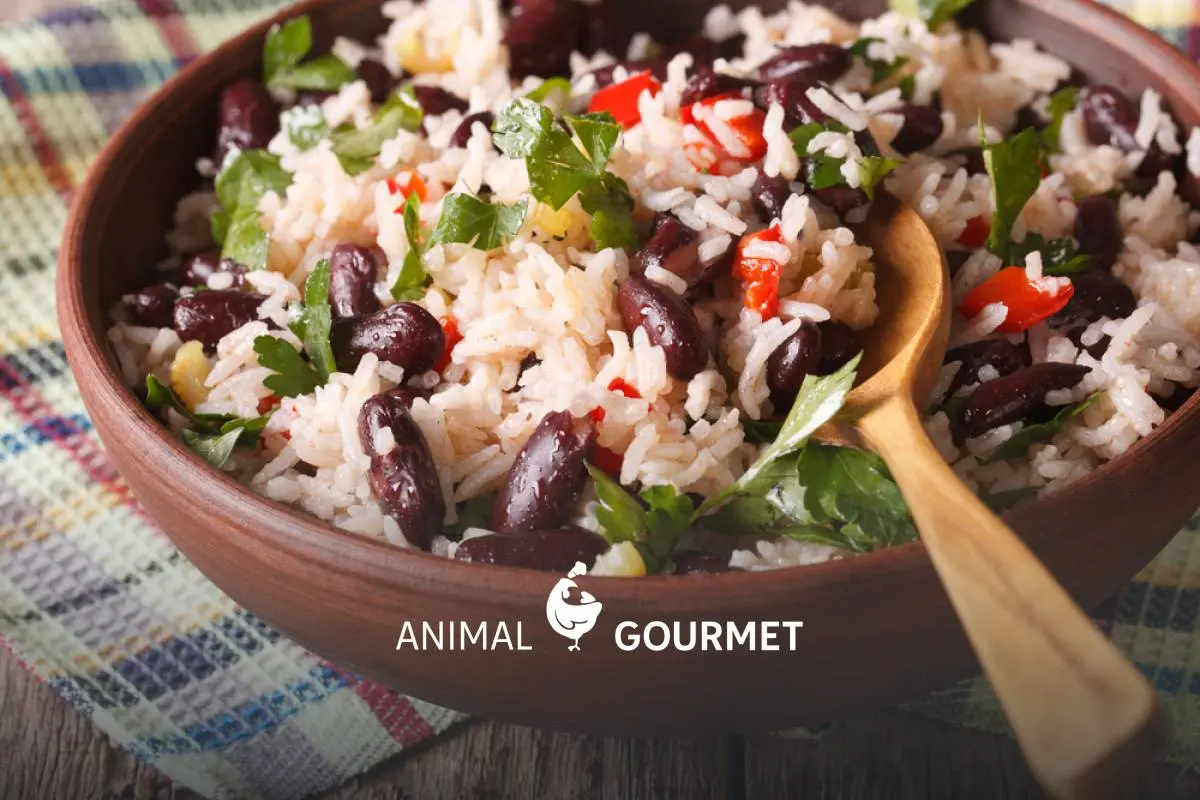 Arroz con frijoles: moros y cristianos, guarnición y plato fuerte