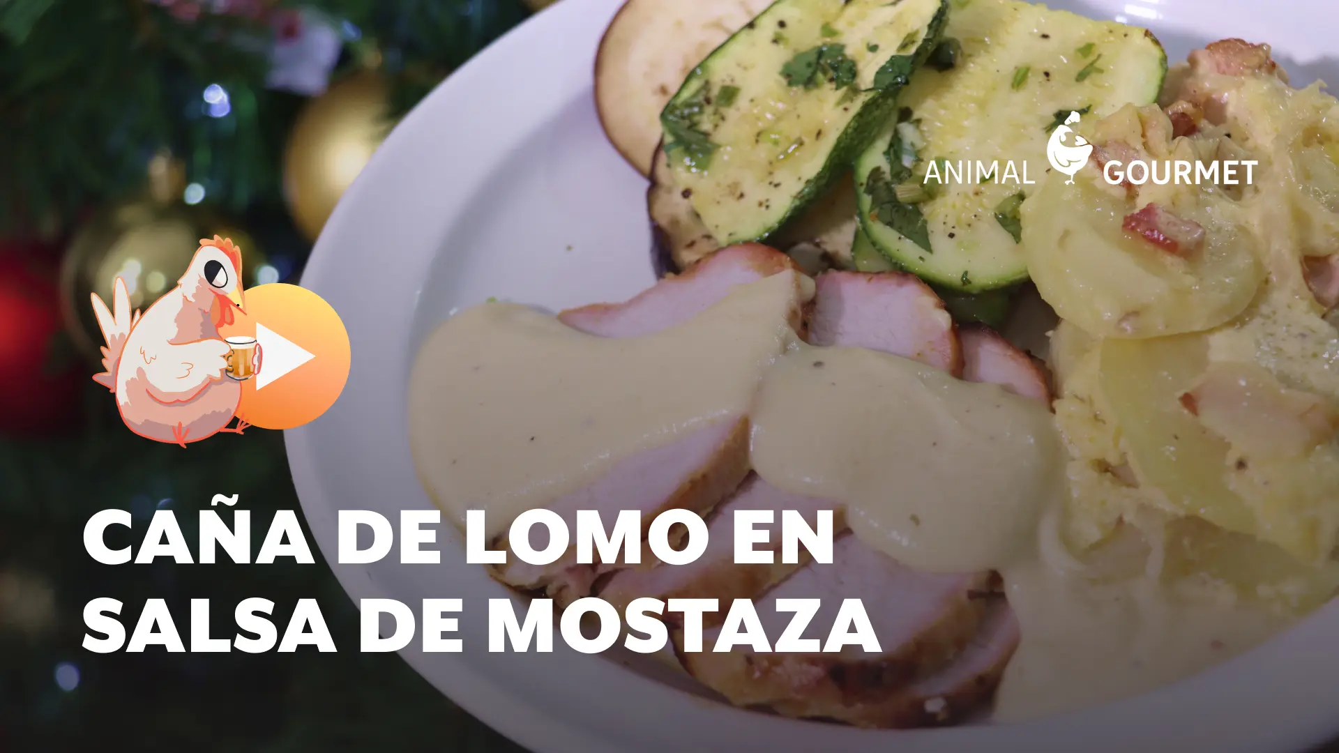 Receta: Cómo preparar caña de lomo en salsa de mostaza