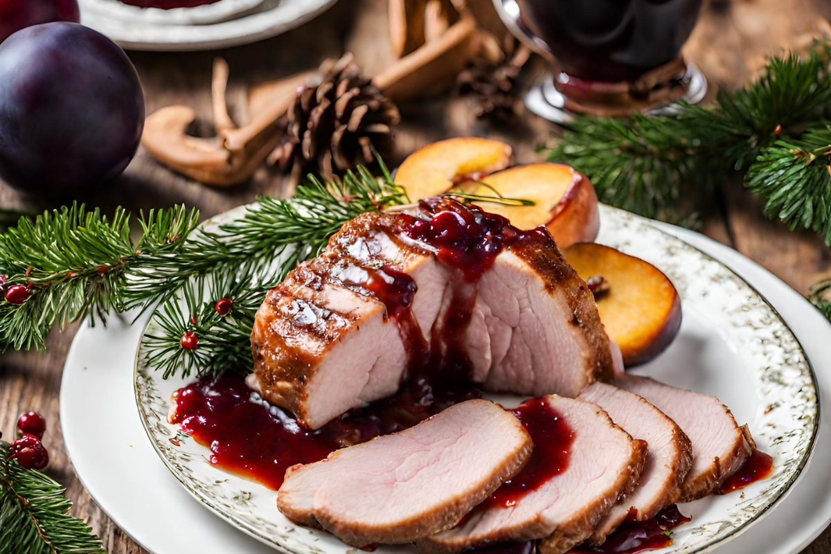 Lomo de cerdo en salsa de ciruela. LA receta navideña que a todos nos recuerda las cenas de la infancia