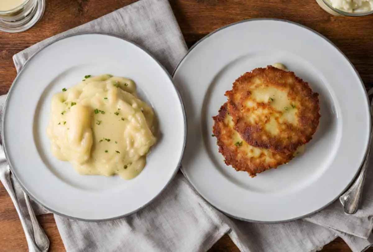 Tortitas de papa con sobras de puré de papa (Hack anti-desperdicio)