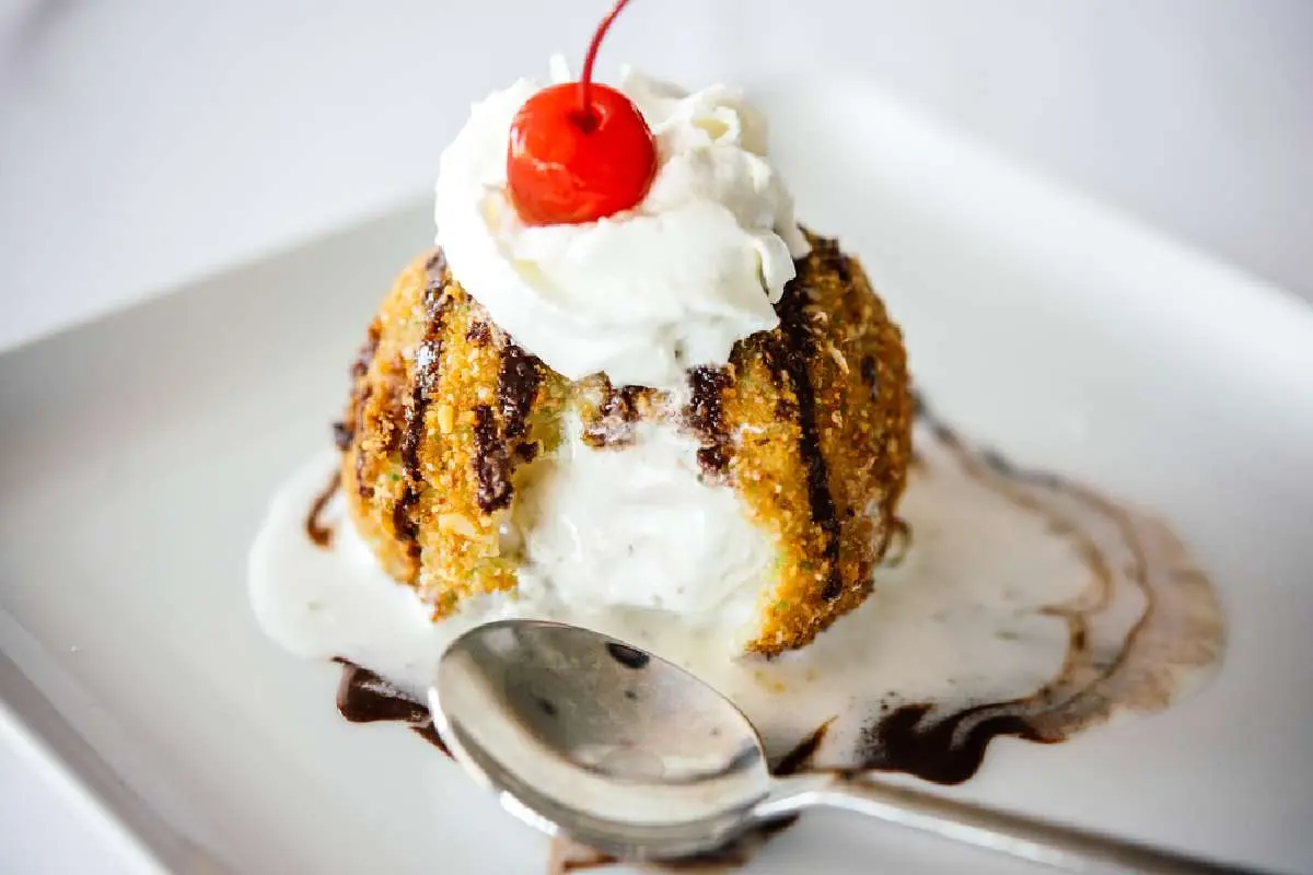 ¿Cómo se hace el helado frito? Receta original china