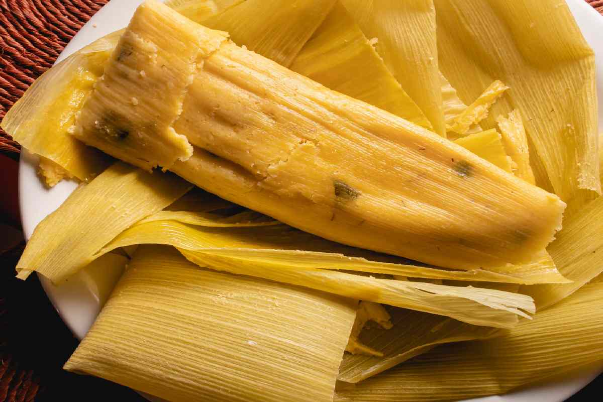 Receta de tamales canarios con harina de arroz, ideales para vegetarianos
