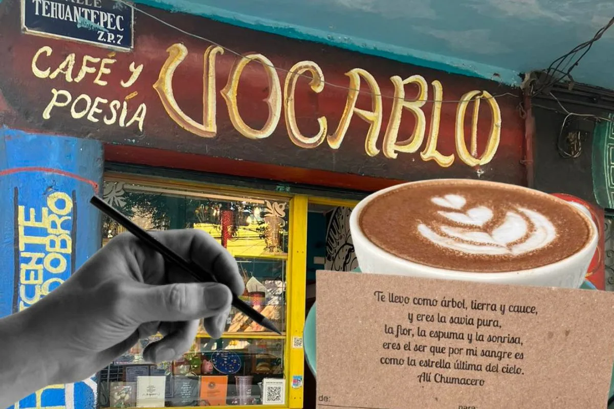 Esta cafetería en la Roma te dará un 50% de descuento si escribes un poema