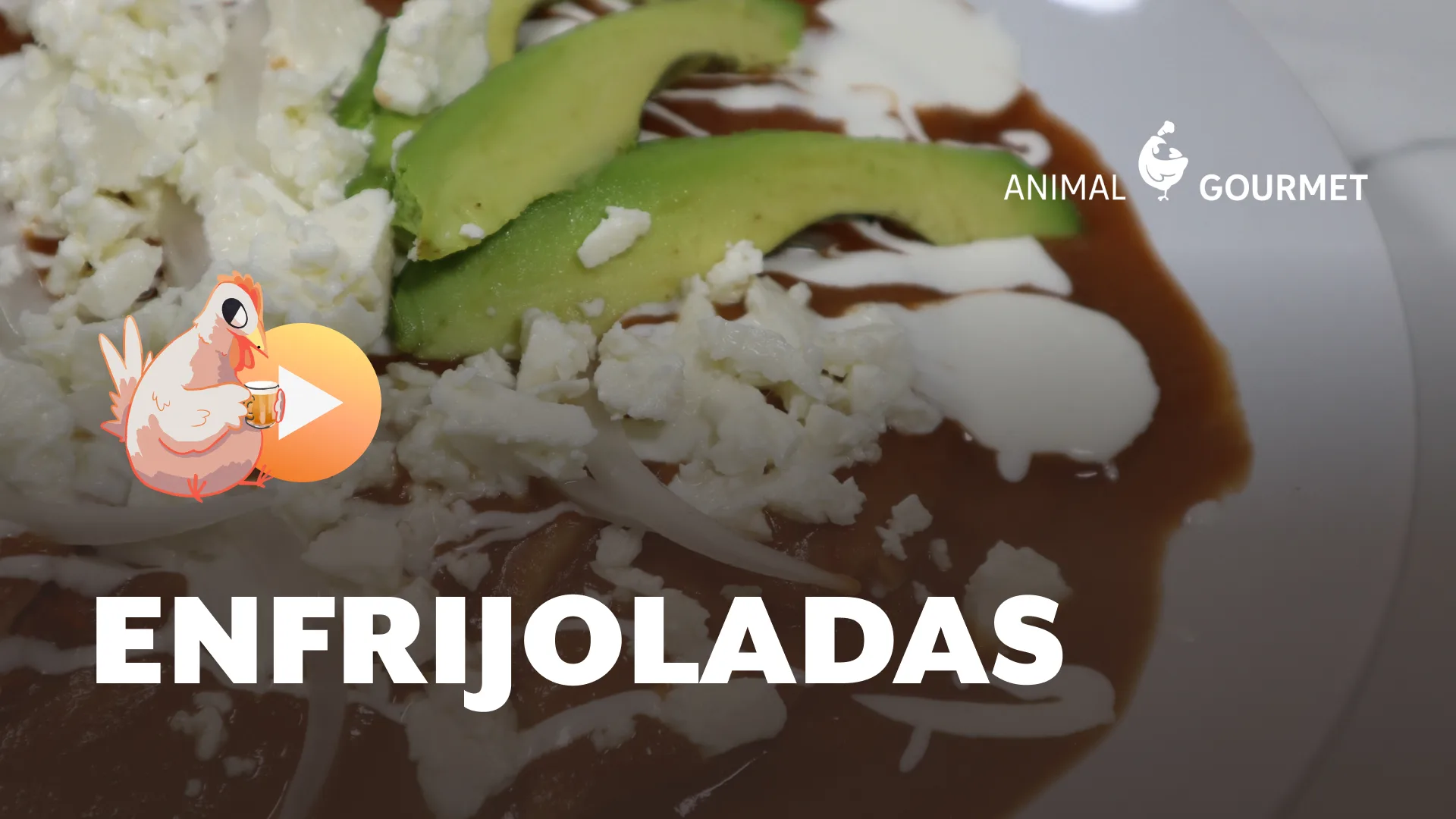 Enfrijoladas con chorizo