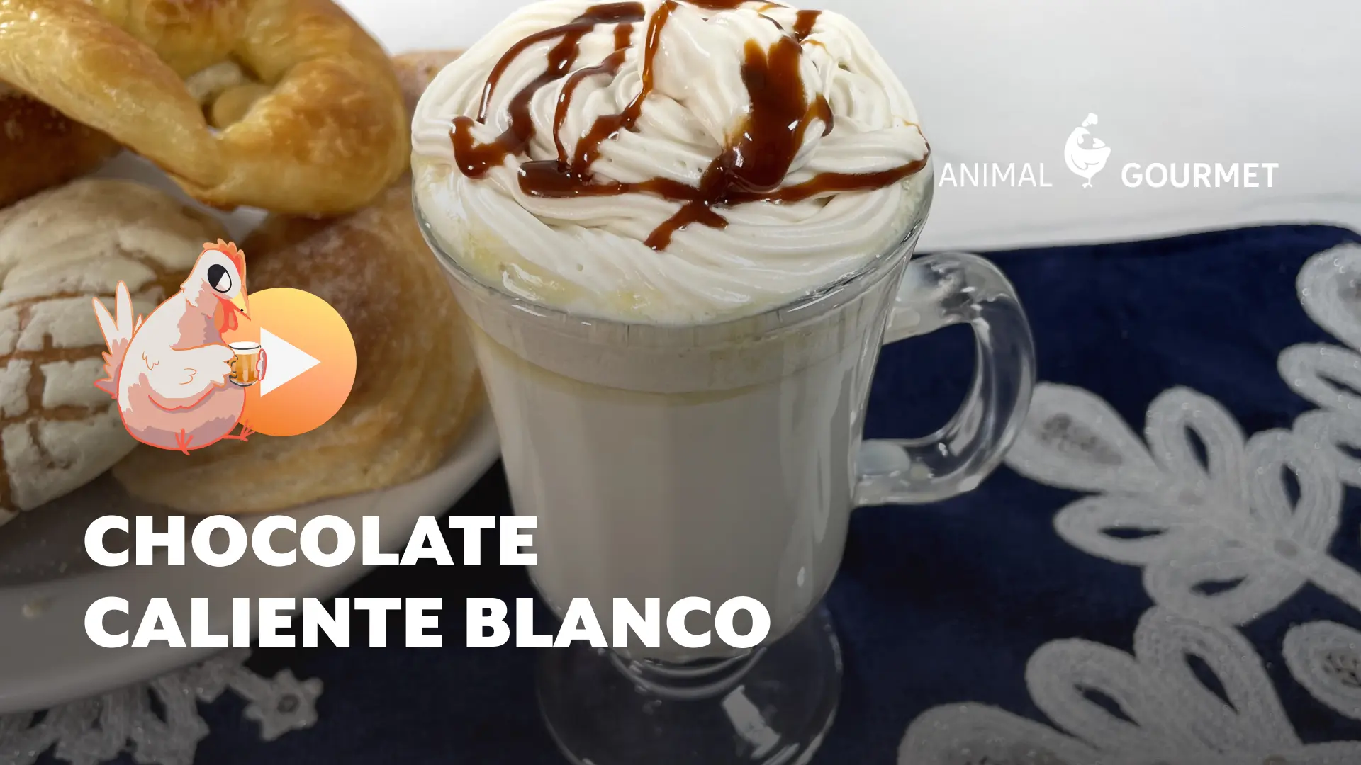 Receta de chocolate blanco caliente
