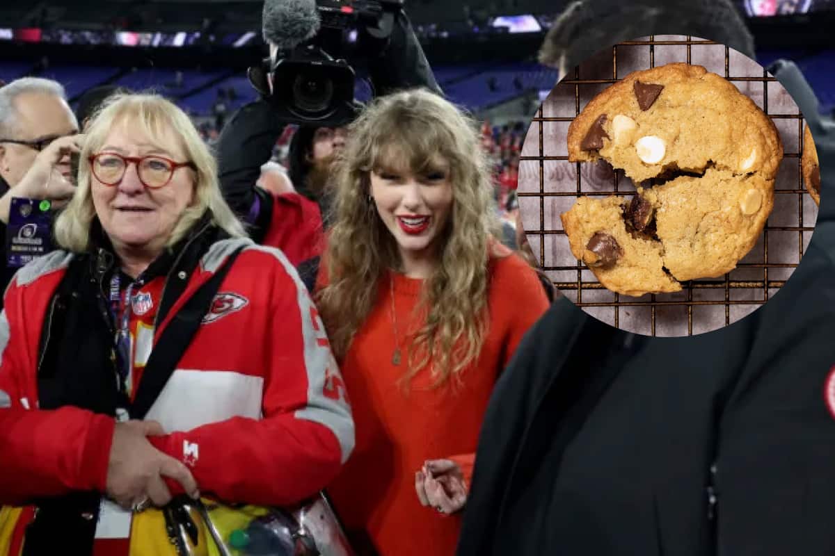 La famosa receta de galletas con chispas de chocolate de Donna Kelce, suegra de Taylor Swift.