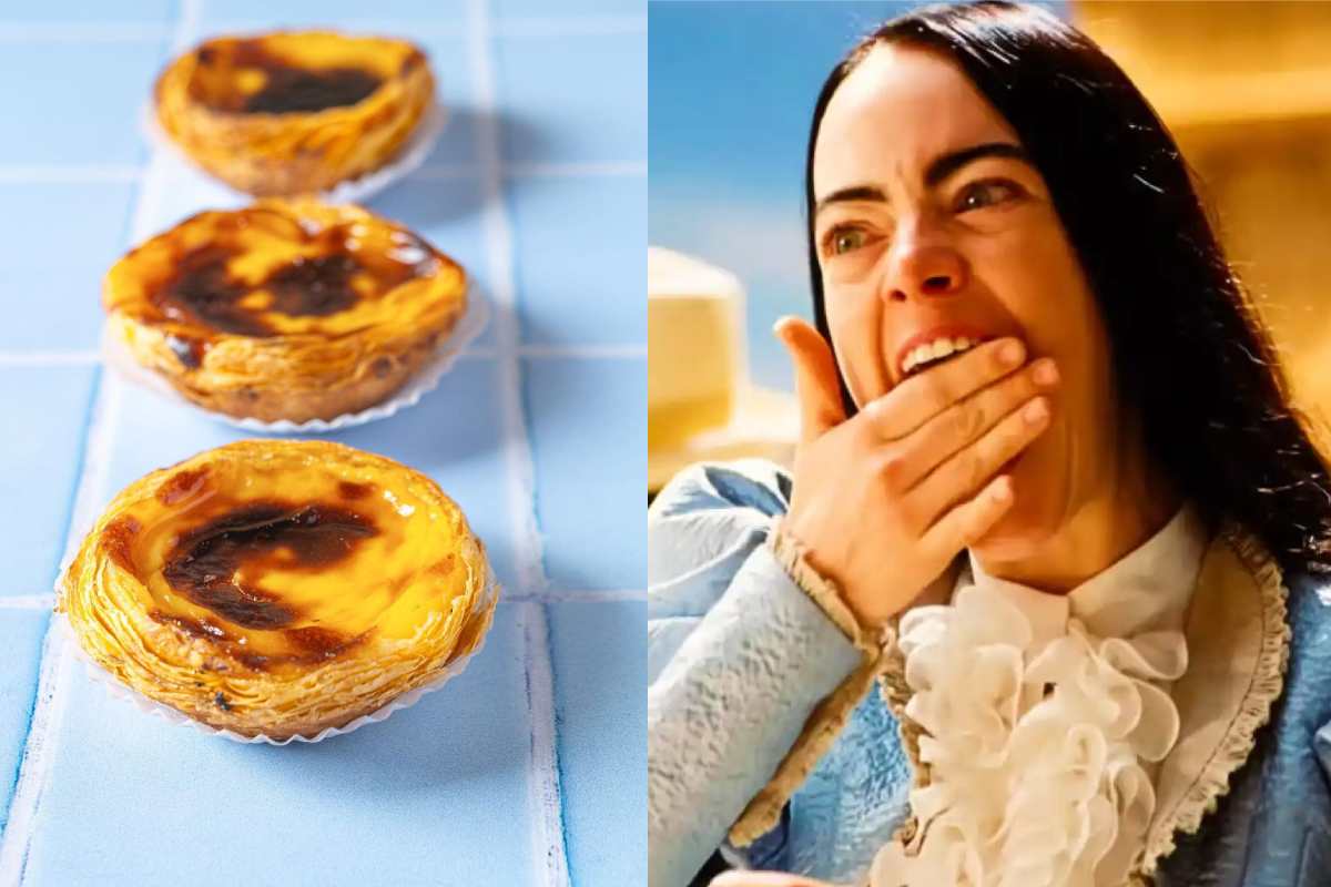 Emma Stone tuvo que comerse 60 tartas portuguesas para 'Poor Things'.