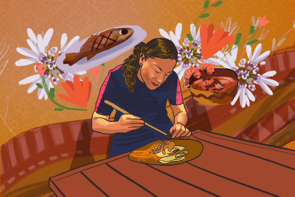 "Trabajar en un restaurante de hotel no es sólo cocinar, es entrega total", Alejandra Sánchez