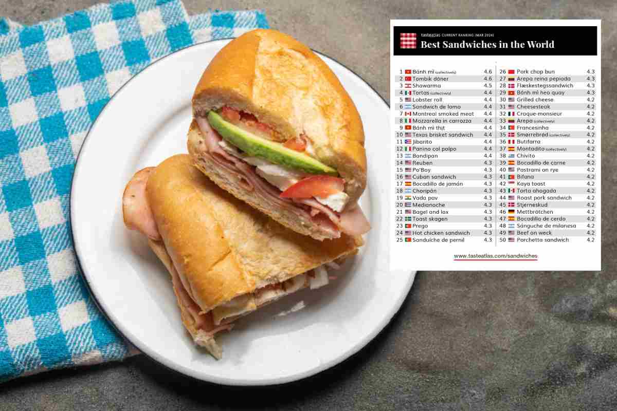 Las tortas mexicanas entre los 50 mejores sándwiches del mundo 2024