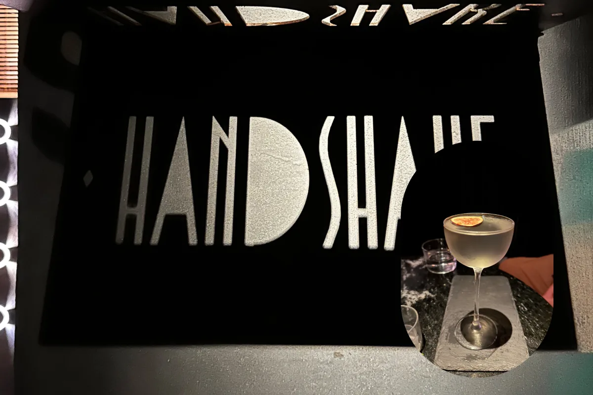 Handshake Speakeasy: la simpleza en un solo vaso