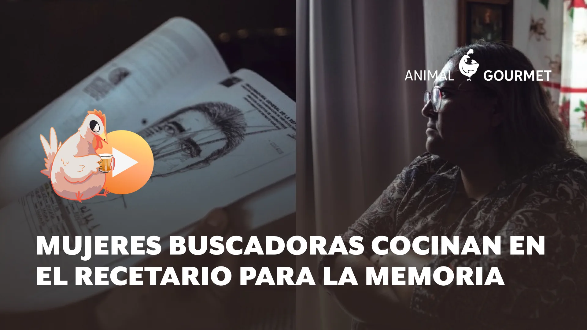 Mujeres buscadoras cocinan en el Recetario para la Memoria