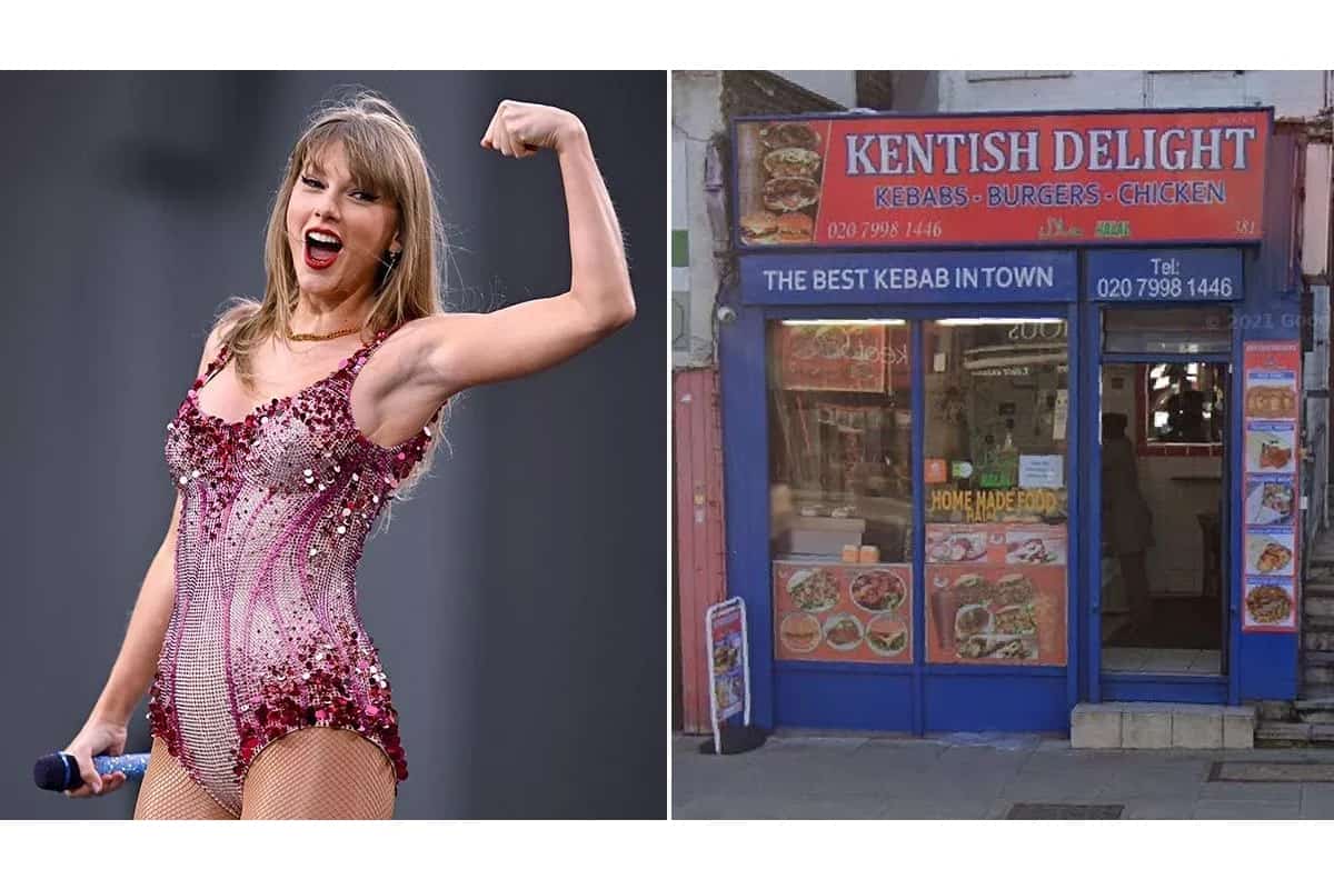 El Swiftie kebab; este lugar en Londres se ha hecho famoso por ser uno de los favoritos de Taylor Swift