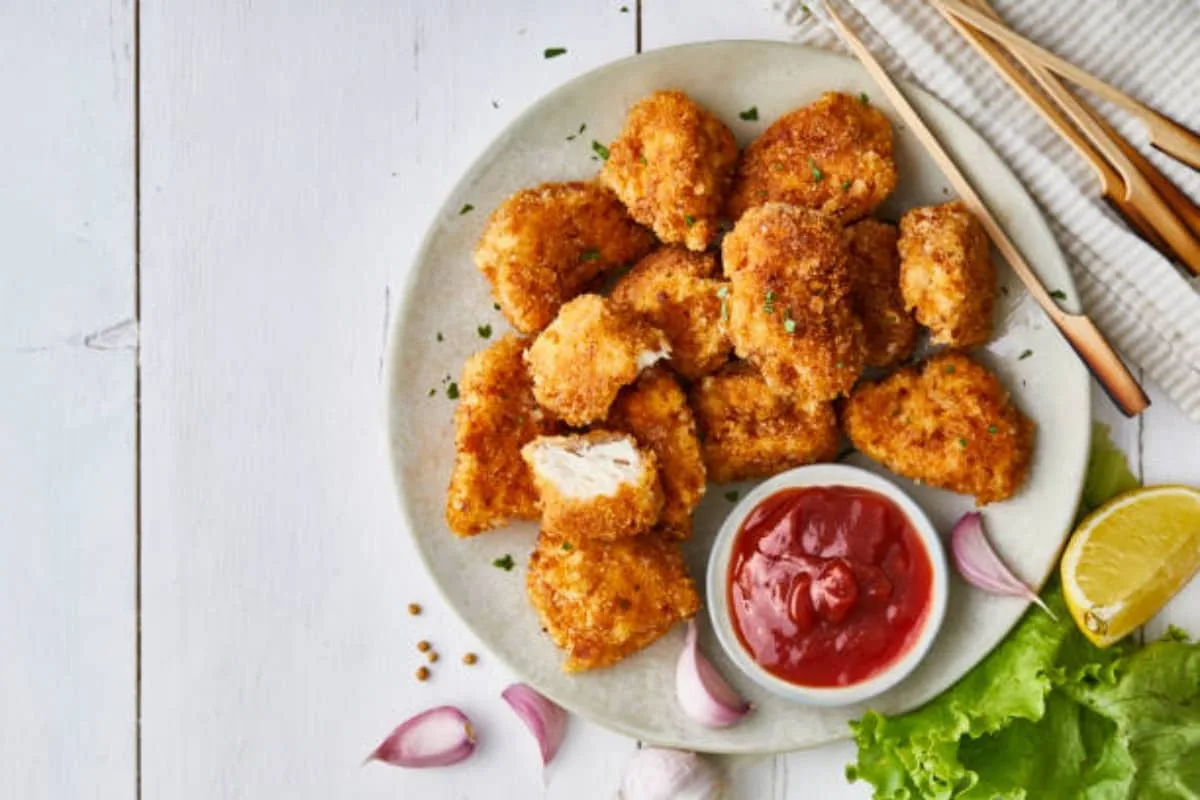 Recetas de nuggets caseros con componentes naturales
