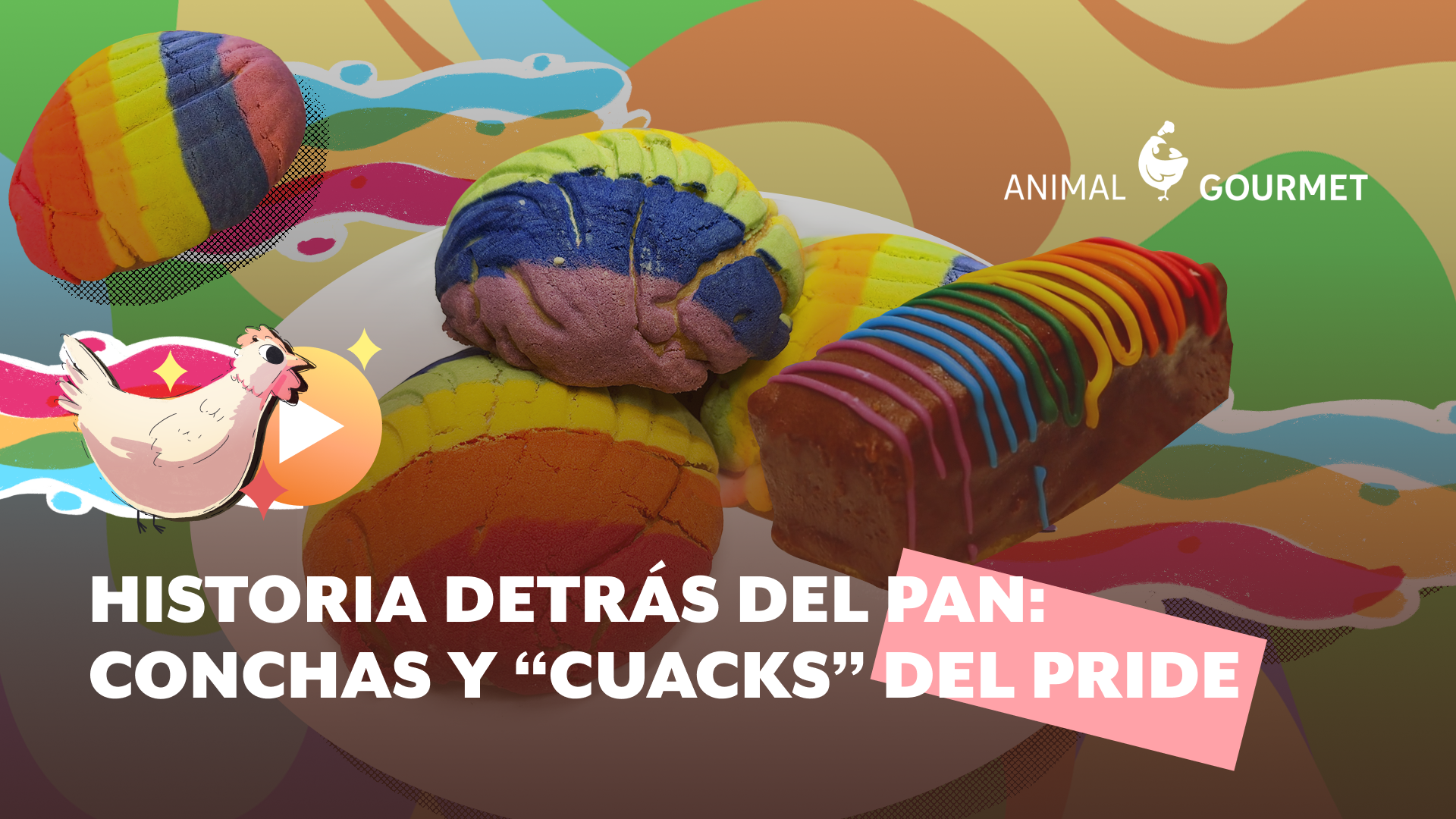 Conchas y "cuacks" para el Pride.