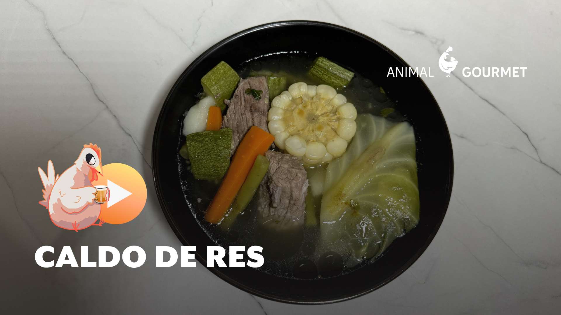 Receta rápida de caldo de res con verduras