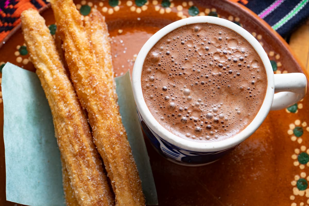 lugares para comer churros y chocolate caliente en Ciudad de México